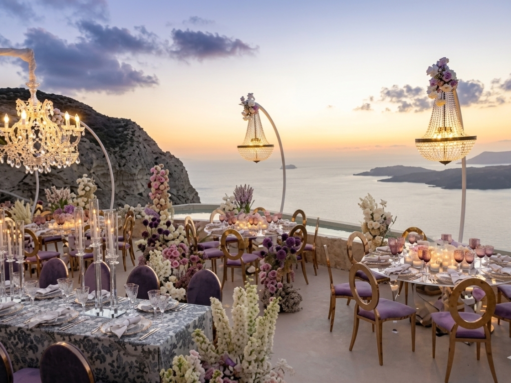 luxury unique wedding venue cliffside villa destination wedding